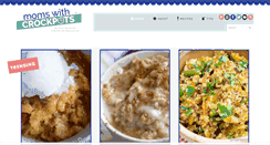 Desktop Screenshot of momswithcrockpots.com